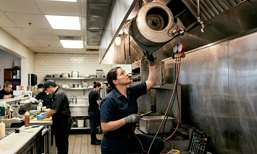 Commercial Exhaust Fan Repair in Hudson, MA
