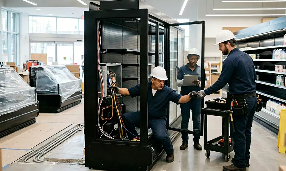 Commercial Refrigeration Installation in Hudson, MA