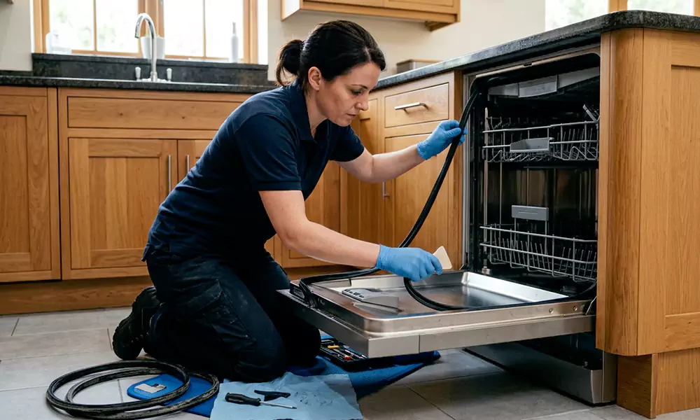 Dishwasher Door Gasket Replacement in Hudson, MA