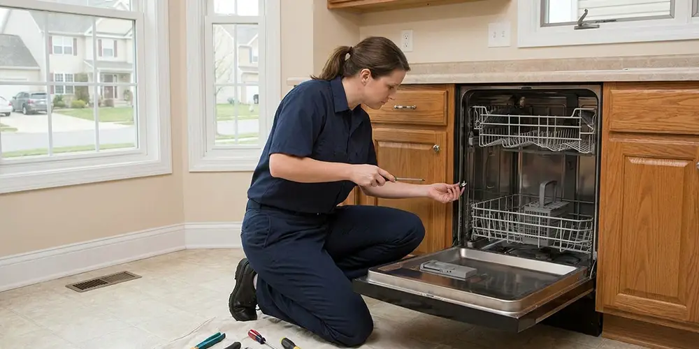 Dishwasher Latch Replacement in Hudson, MA