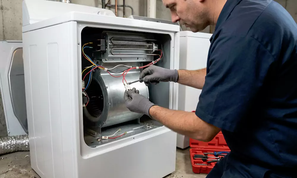 Dryer Thermal Fuse Replacement in Hudson, MA