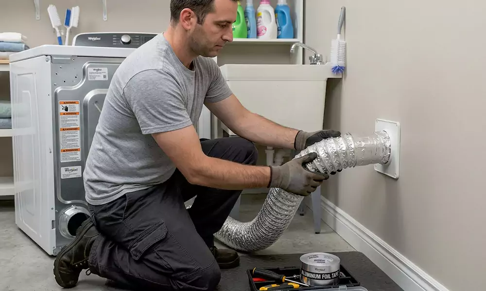 Dryer Vent Installation in Hudson, MA