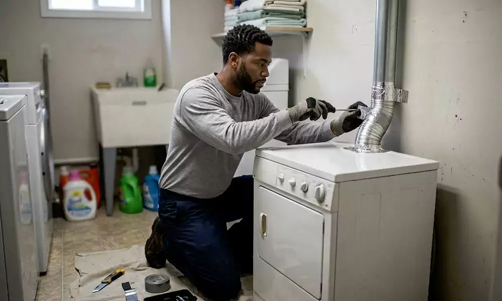 Dryer Vent Repair in Hudson, MA