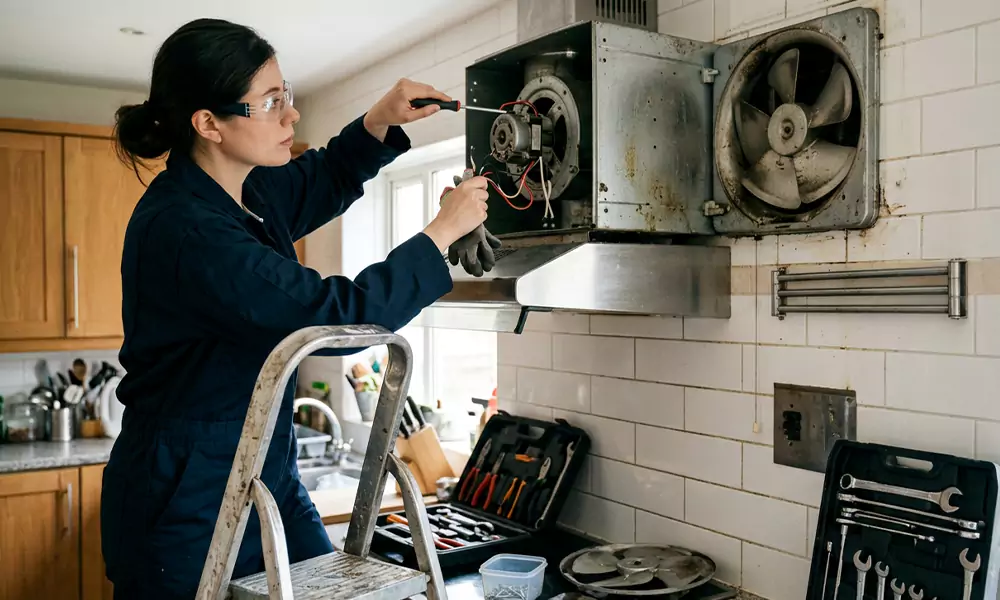 Exhaust Fan Repair in Hudson, MA