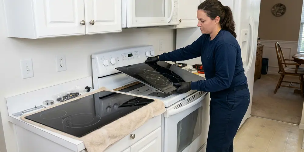Glass Stove Top Replacement in Hudson, MA