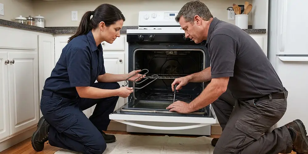 Oven Heating Element Replacement in Hudson, MA