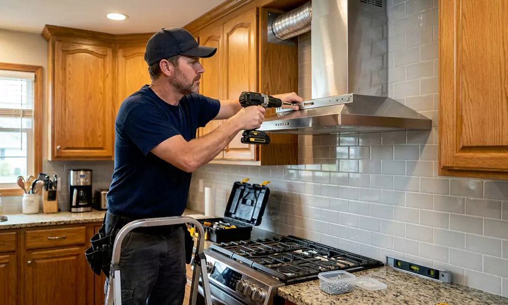 Range Hood Installation in Hudson, MA