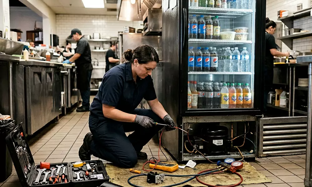 Restaurant Refrigeration Repair in Hudson, MA