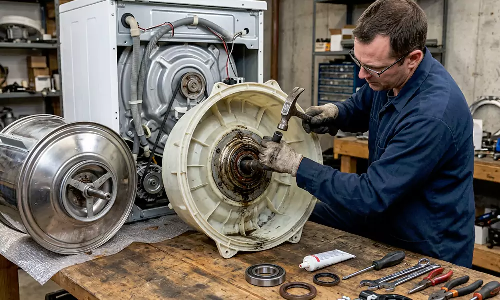 Washer Bearing Replacement in Hudson, MA