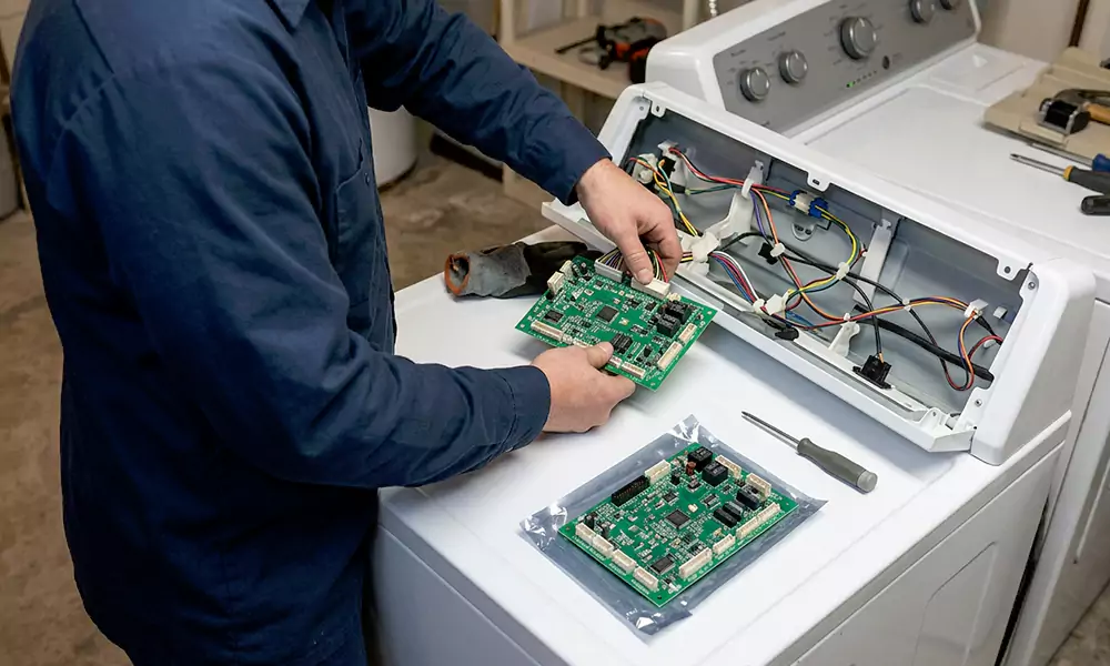 Washer Control Board Replacement in Hudson, MA