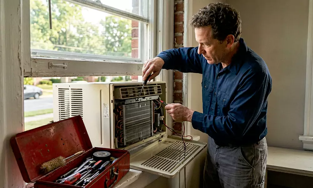 Window Air Conditioner Repair in Hudson, MA