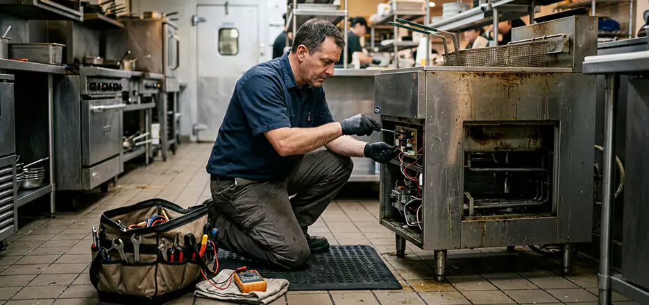 Industrial Fryer Thermostat Repair in Hudson