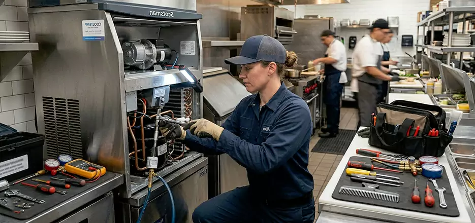 Commercial Ice Machine Maintenance in Hudson