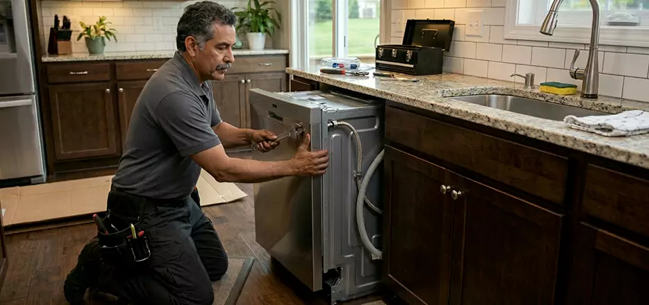 Same Day Dishwasher Installation in Hudson