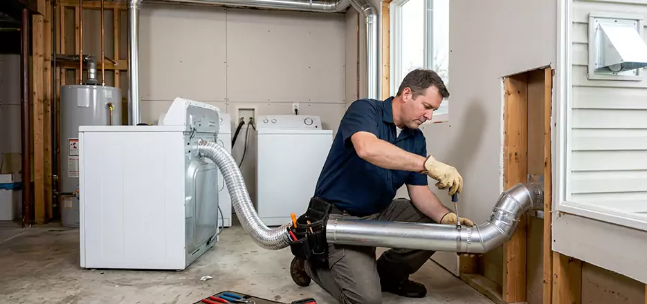 Recessed Dryer Vent Installation Hudson