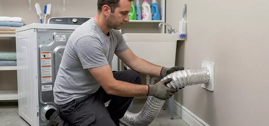 Dryer Exhaust Vent Repair in Hudson