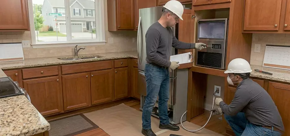 Emergency Ice Maker Water Line Installation in Hudson