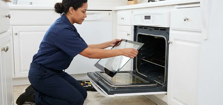 Range Oven Door Glass Replacement in Hudson