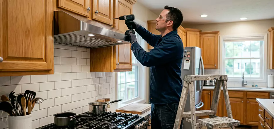 Wood Range Hood Installation Hudson