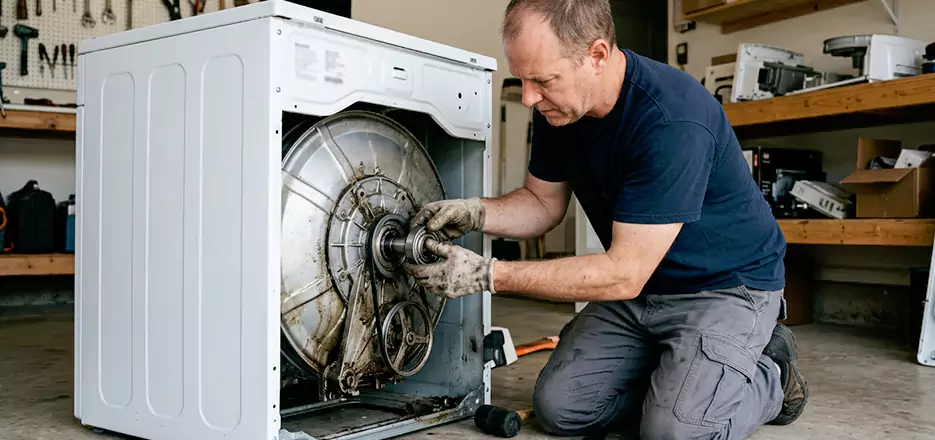 Washer Tub Bearing Replacement in Hudson