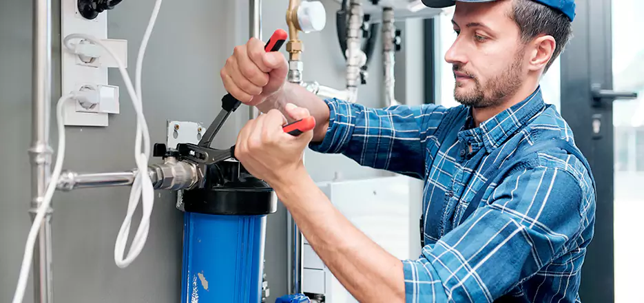 Plumber Water Filter Installation in Hudson