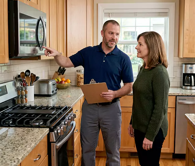 Why Hudson Homeowners Trust Us for Professional Microwave Installation?
