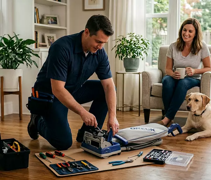 What Sets Our Oreck Service Apart in Hudson, MA?