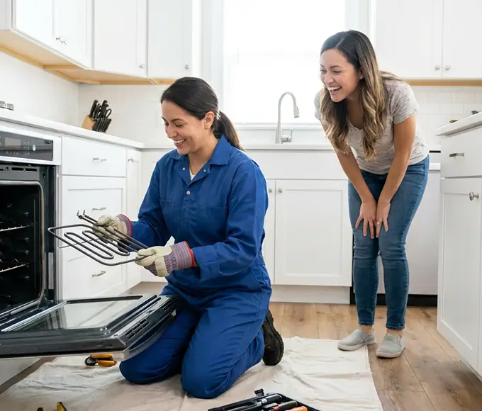 Why Hudson, MA Residents Trust Hudson Appliance Repairs for Oven Heating Element Repairs?