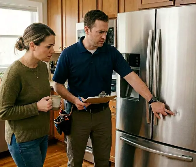 Why Hudson, MA Homeowners Choose Hudson Appliance Repairs for Refrigerator Dent Repair?