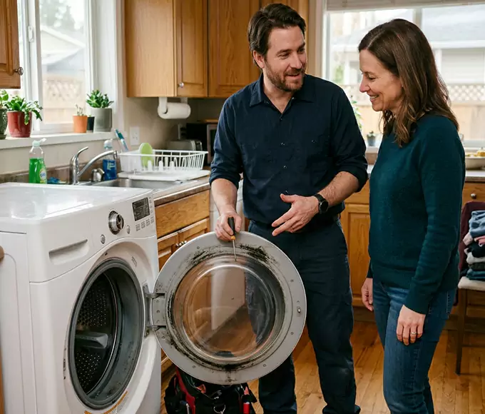 Why Hudson, MA Homeowners Choose Hudson Appliance Repairs for Washer Door Seal Replacement?